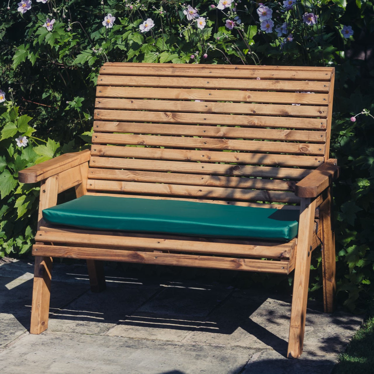 DOUBLE GREEN SEAT CUSHION - Water Resistant