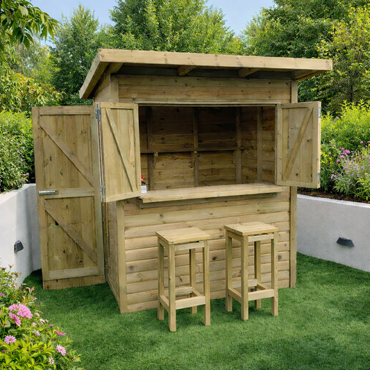 THE CASTLETON OUTDOOR GARDEN BAR