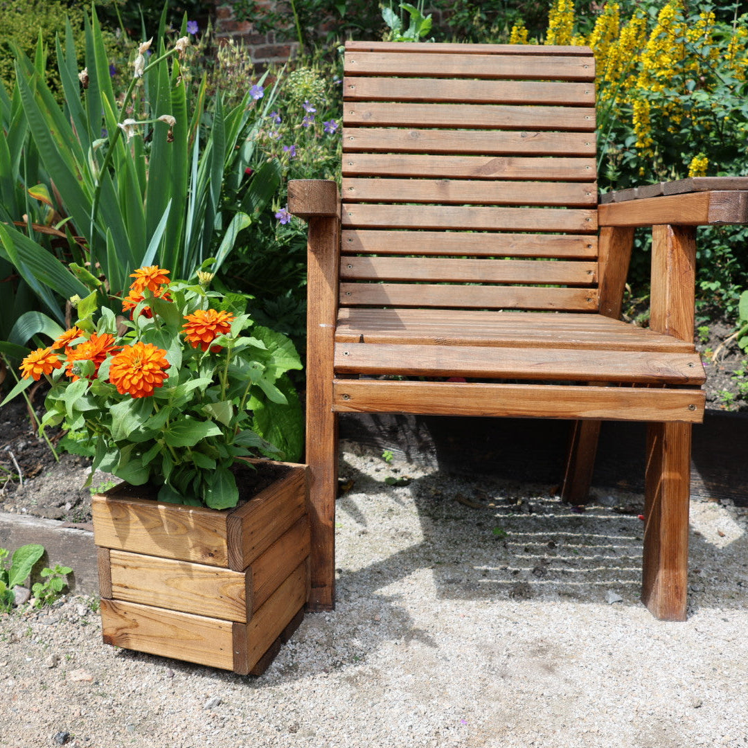 Square Planter 21cm x 21cm x 22.5cm