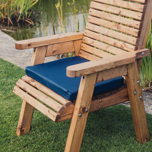 NAVY SEAT CUSHIONS - Water Resistant