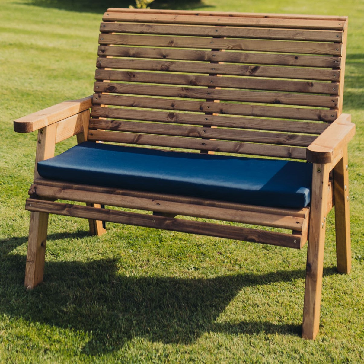 DOUBLE NAVY SEAT CUSHION - Water Resistant