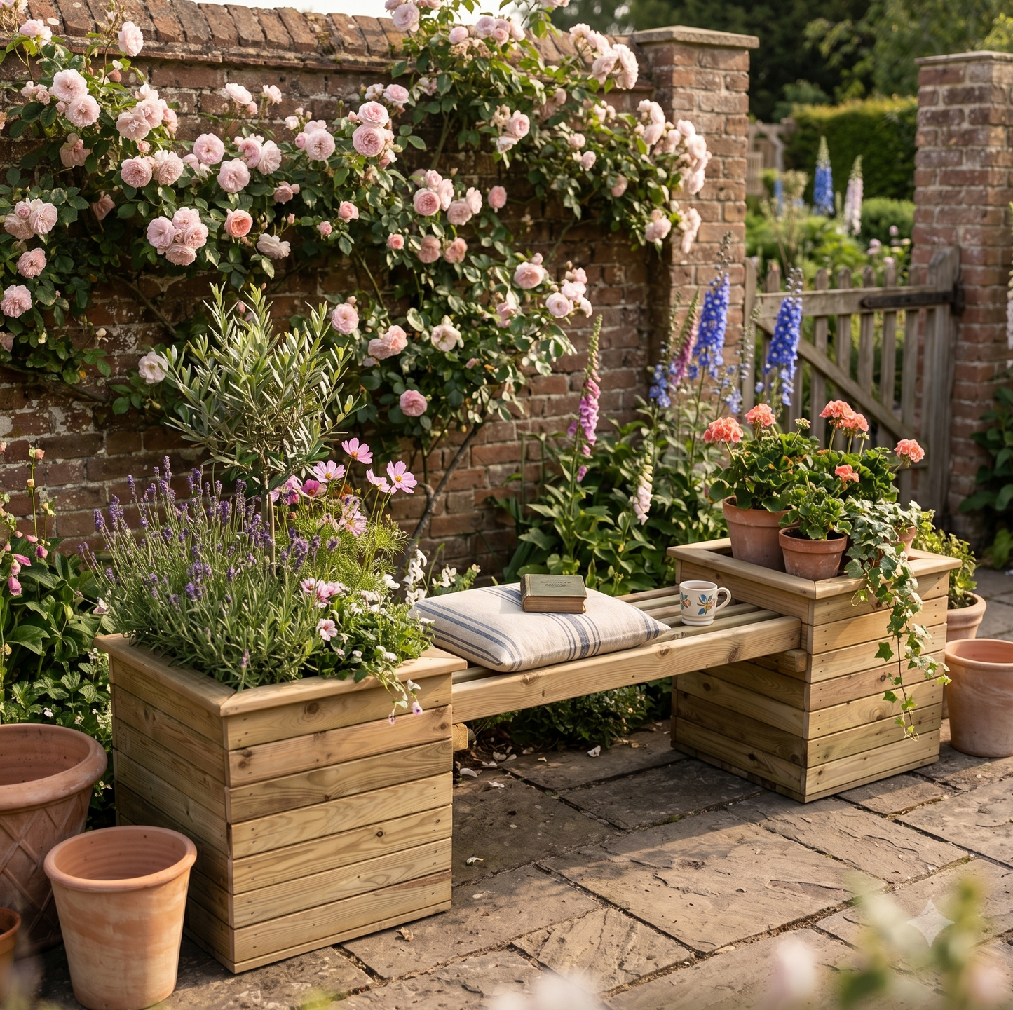 PLANTER BENCH