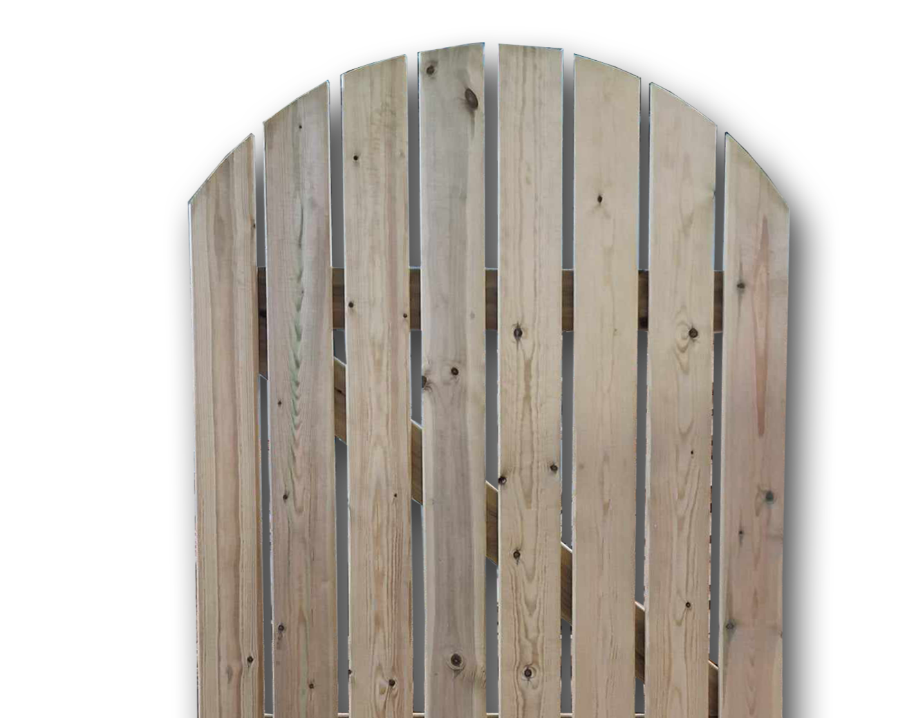 Slatted Gate  - 100cm (H) x 90cm (W)