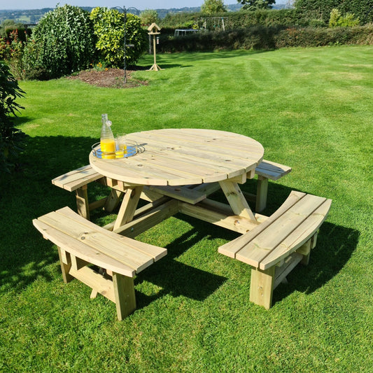 WESTWOOD ROUND PICNIC TABLE