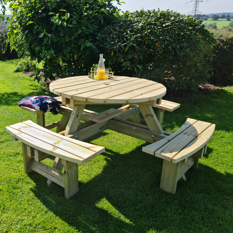 WESTWOOD ROUND PICNIC TABLE