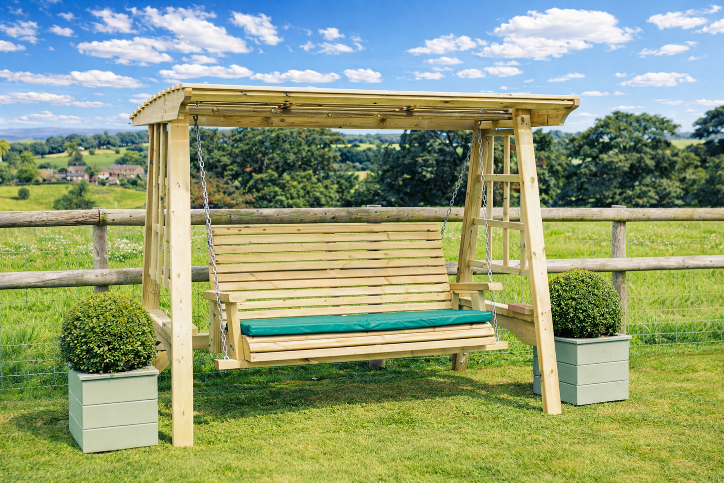 ANTOINETTE GARDEN SWING - 3 SEATER
