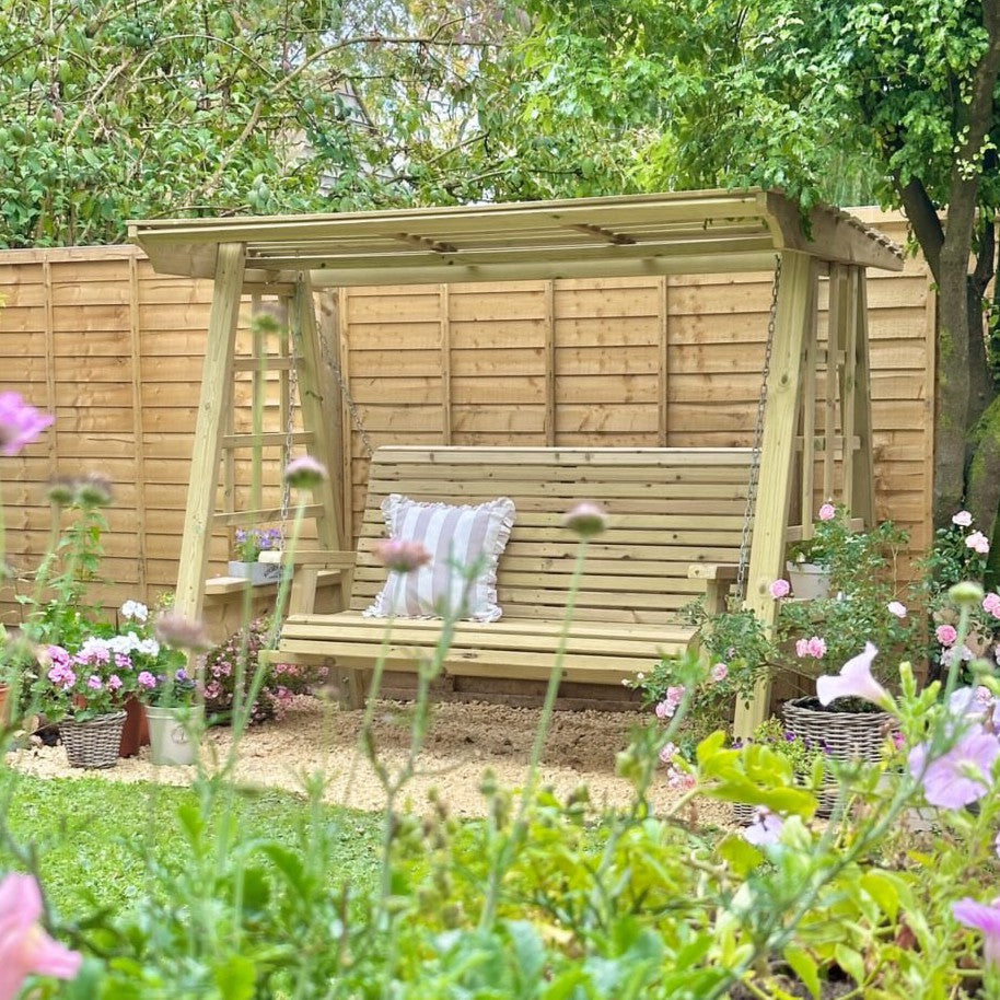 ANTOINETTE GARDEN SWING - 3 SEATER