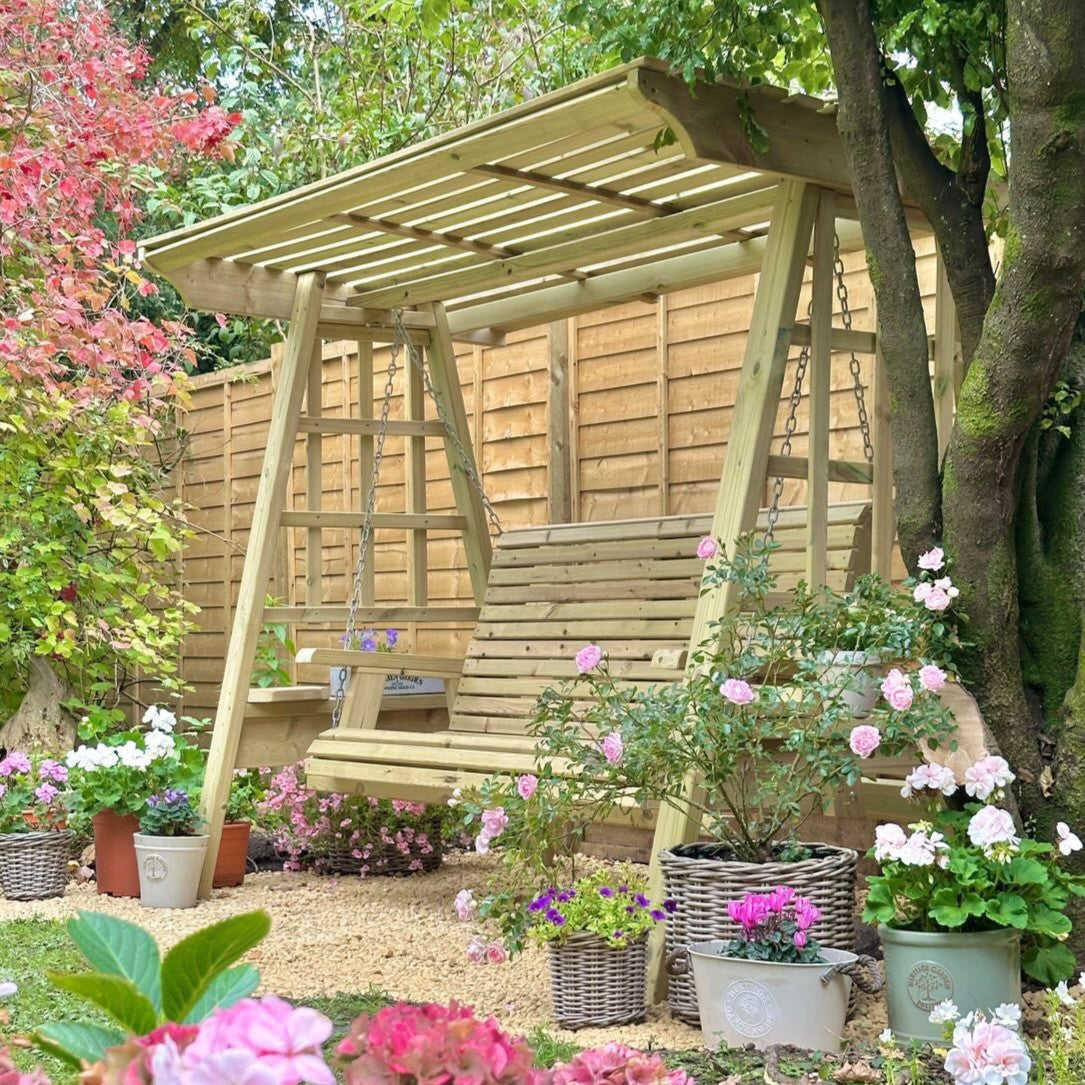 ANTOINETTE GARDEN SWING - 3 SEATER