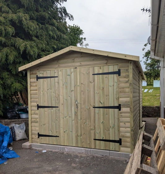 WOODEN GARAGE 9x16 (NO FLOOR)