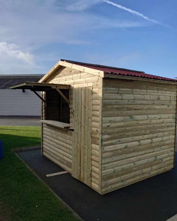 DOUBLE HATCH MARKET CHALET - 3M X 2.4M