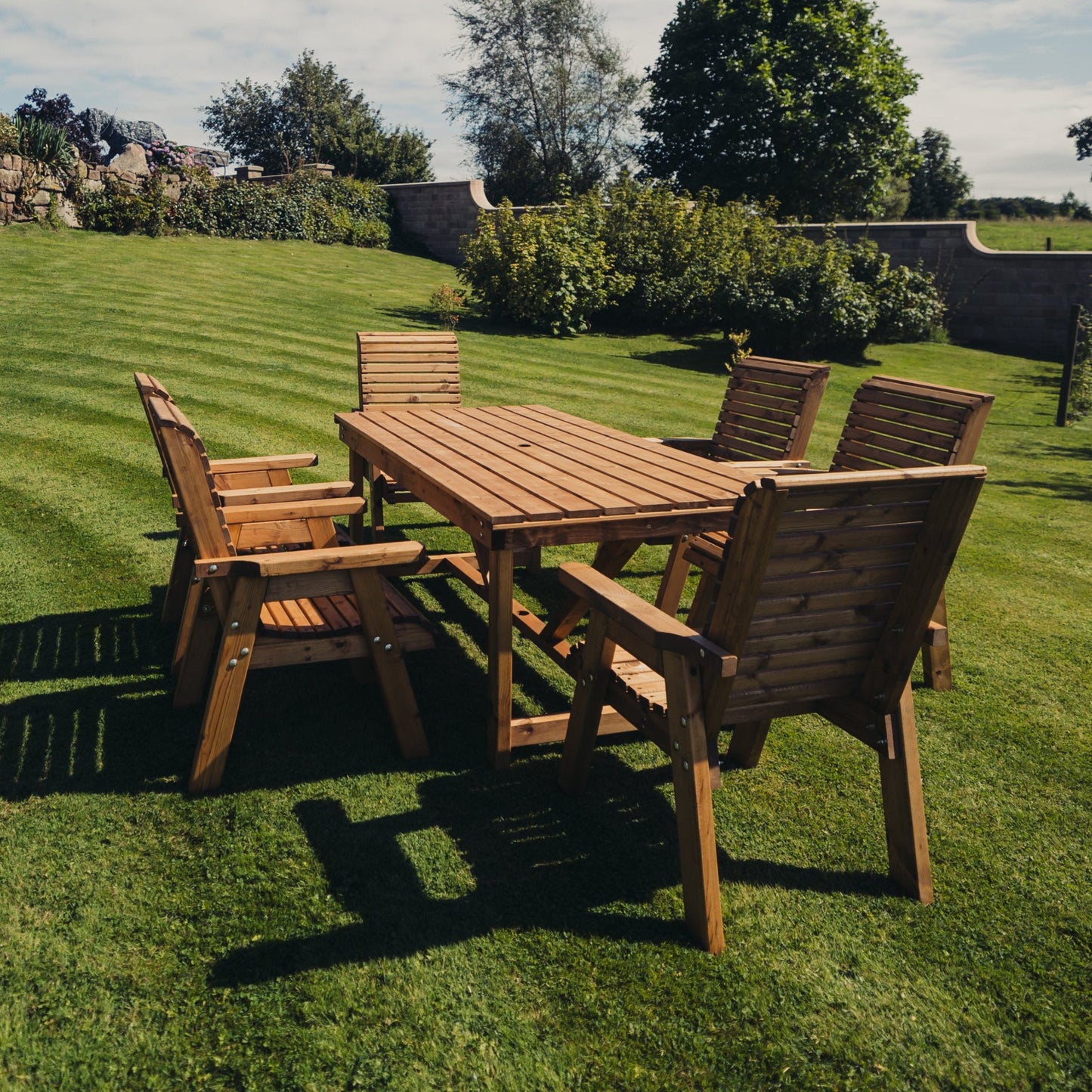 Valley Table Set - Sits 6 - 6 Chairs