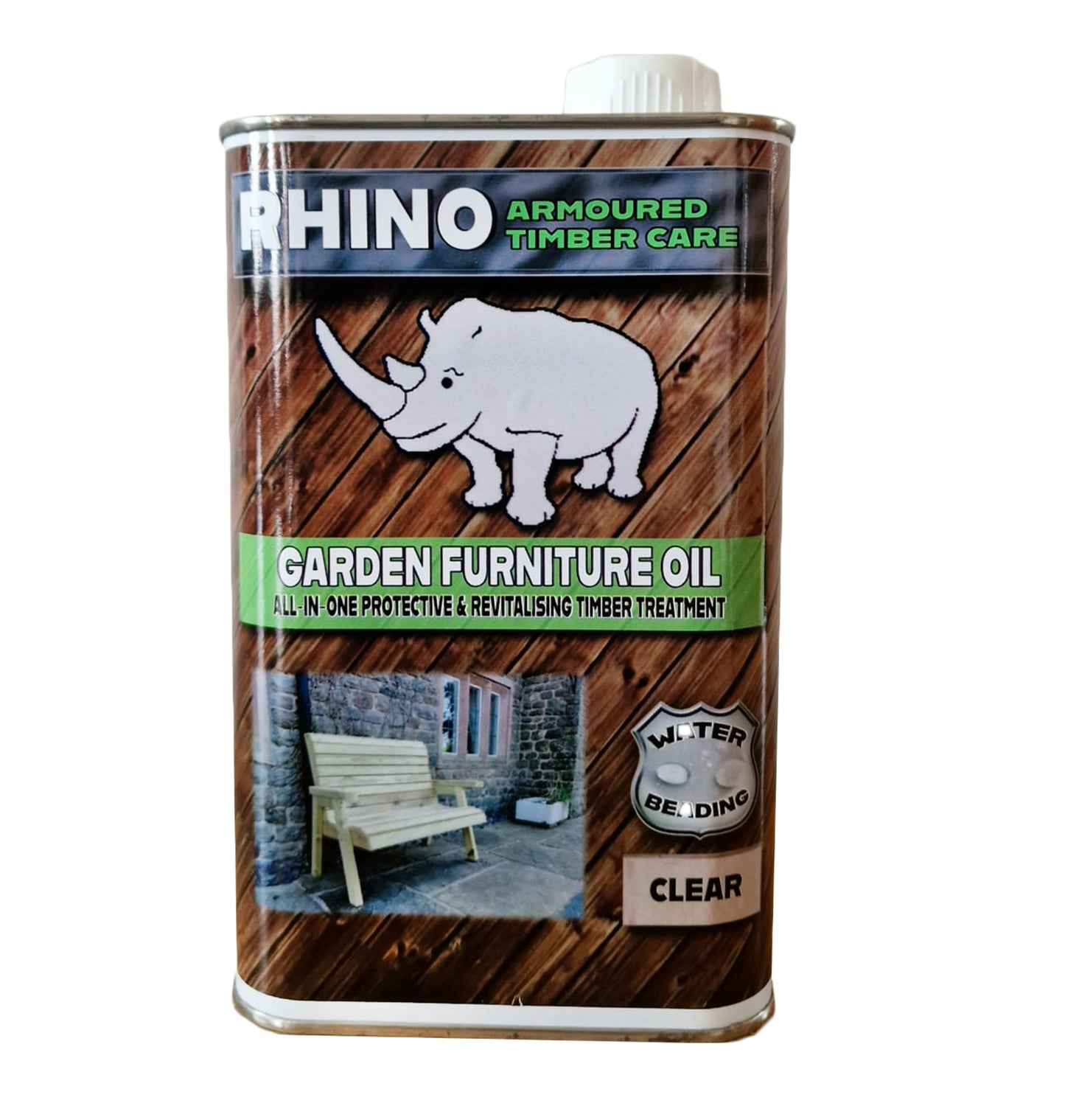1L RHINO Clear Oil Tin