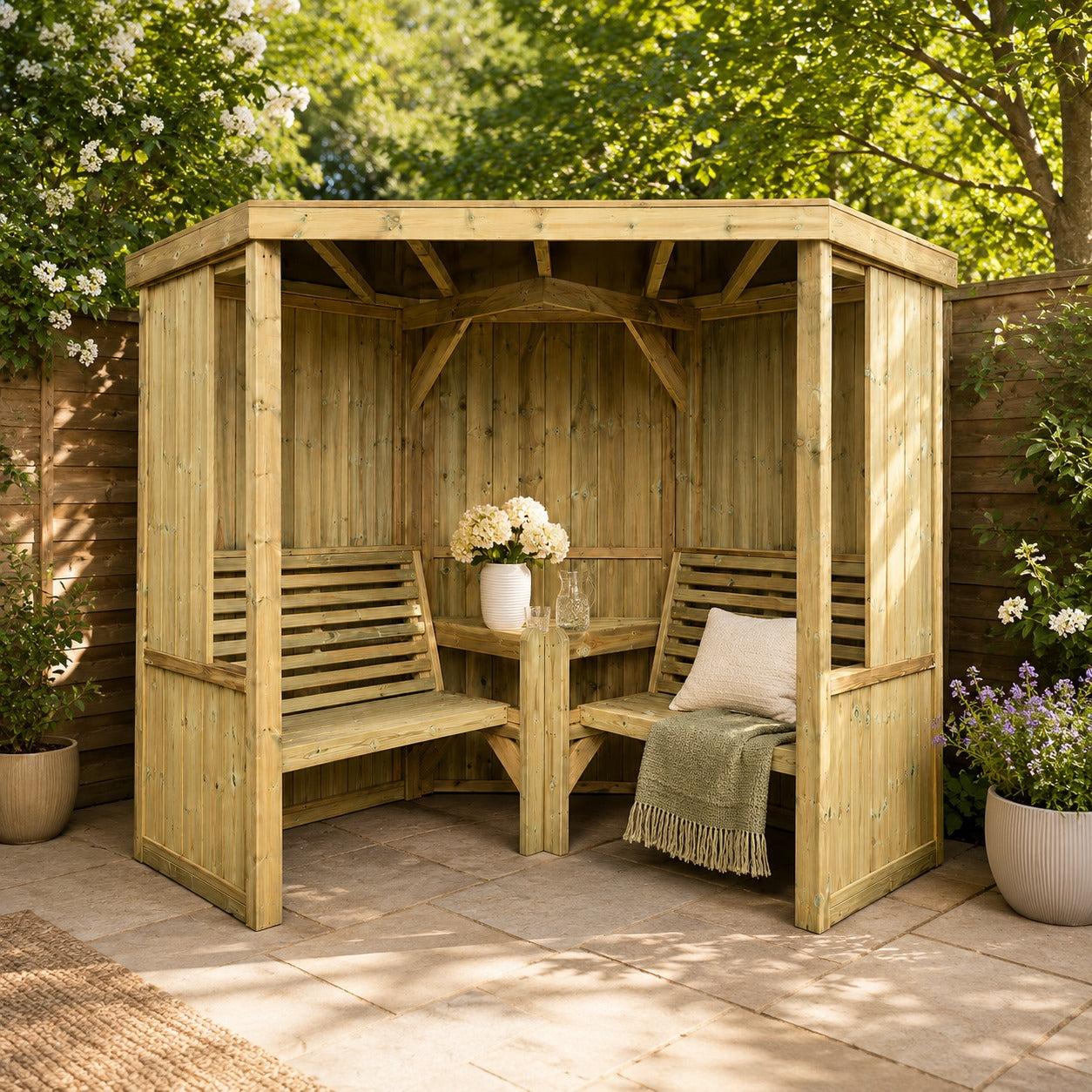 Heavy Duty Four Seasons Garden Room | Luxury All-Weather Garden Seating