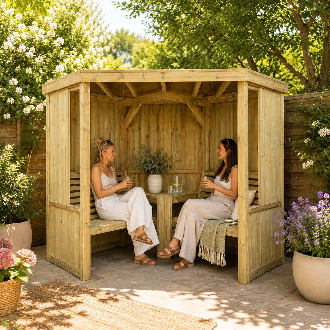 Heavy Duty Four Seasons Garden Room | Luxury All-Weather Garden Seating