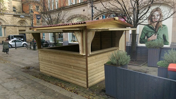 TRIPLE SERVE MARKET CHALET - 3M x 3M