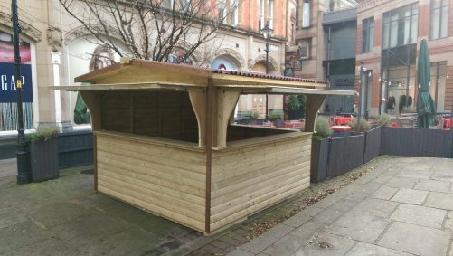 TRIPLE SERVE MARKET CHALET - 3M x 3M