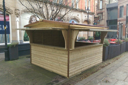 TRIPLE SERVE MARKET CHALET - 3M x 3M