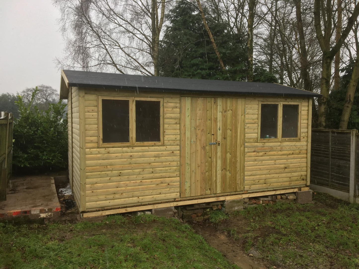 ASHBOURNE DOUBLE DOOR SHED