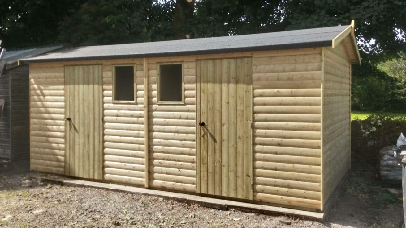 The Abbey Double Shed