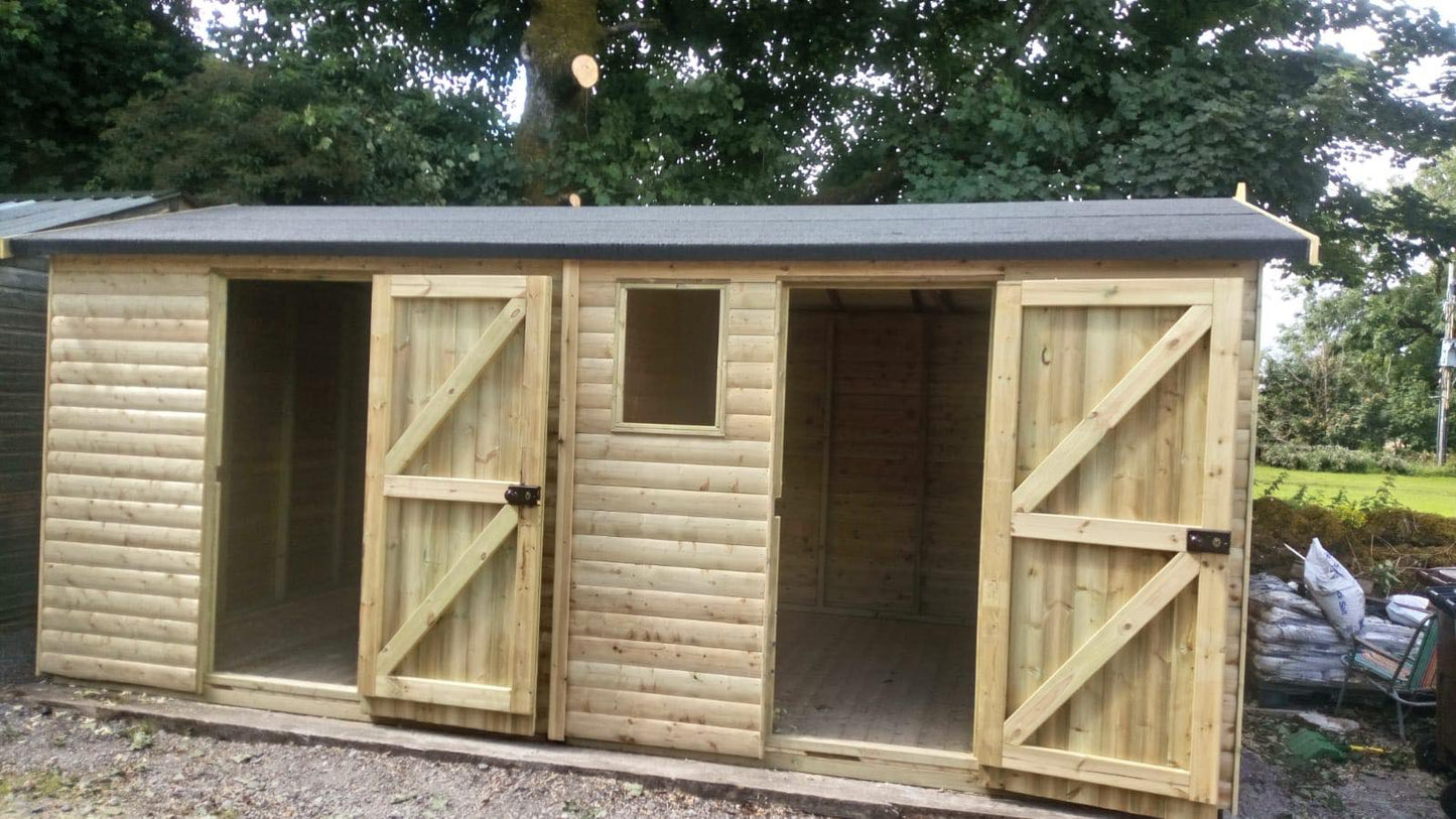 The Abbey Double Shed