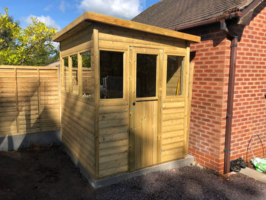 GARDEN POTTING SHED 7X6
