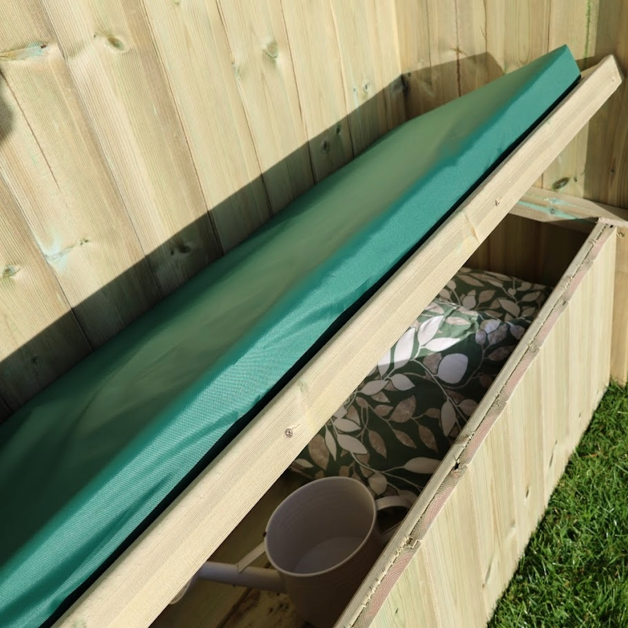 DAISY TRELLIS STORAGE ARBOUR - 2 SEATER